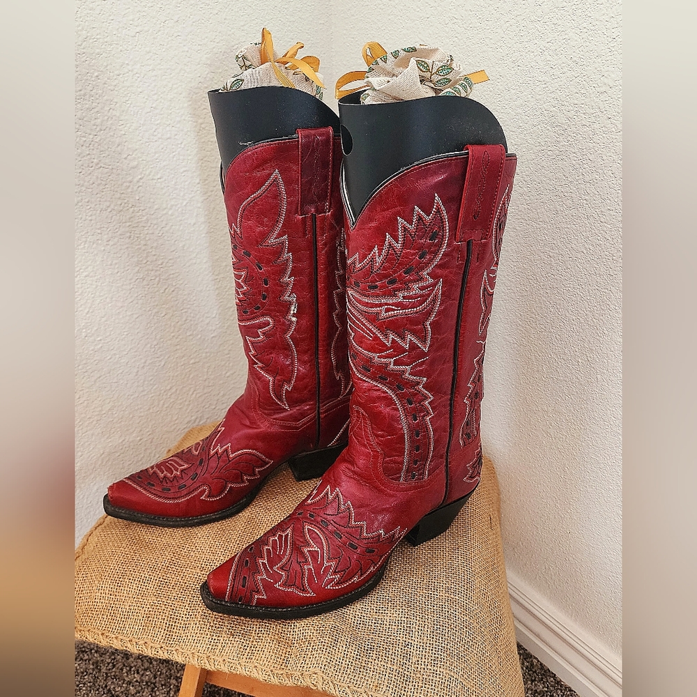Dan Post "Hallie" Cowboy Boots Size 7 M